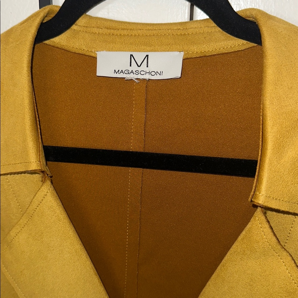 Magaschoni Golden Button-Up Jacket - Picture 2 of 4